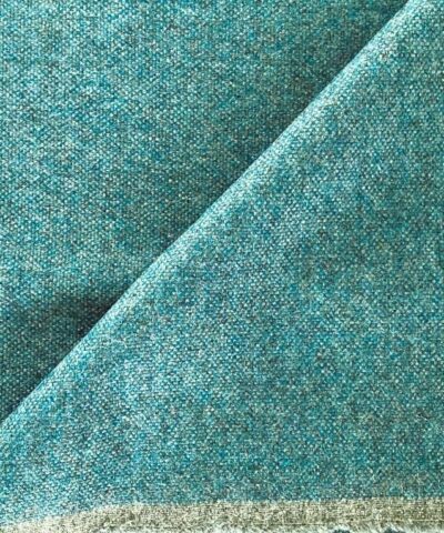 Keymer Richwool turquoise blauw grijs