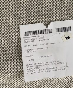 Maharam Merit 023 Kookaburra cream white grey
