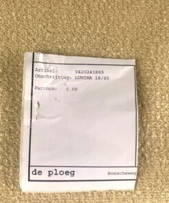 De Ploeg Lumina 18/65 zacht geel bouclé