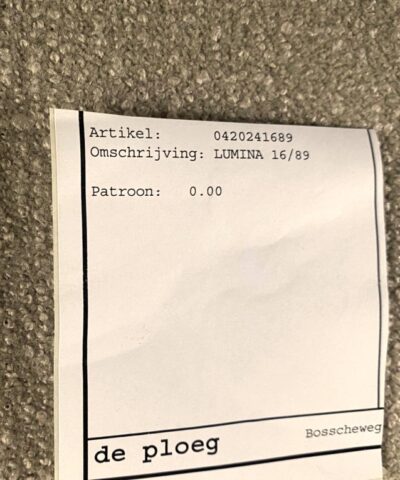 De Ploeg Lumina 16/89 grijs bouclé