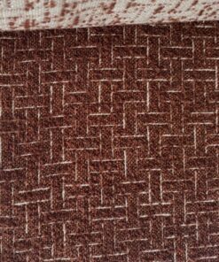 Colefax & Fowler Larsen Remi Wood bruin creme bouclé patroon