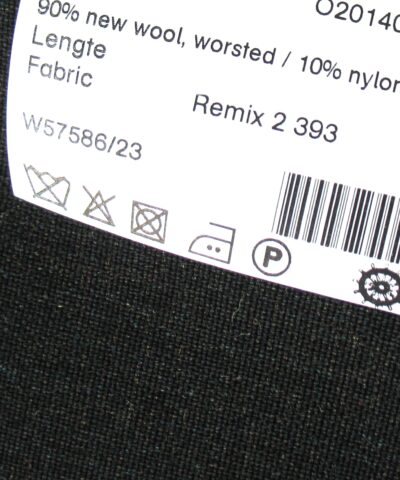 Kvadrat Remix 3 393 antraciet bruin