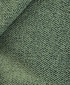 Meubelstof boucle zacht groen grijs S