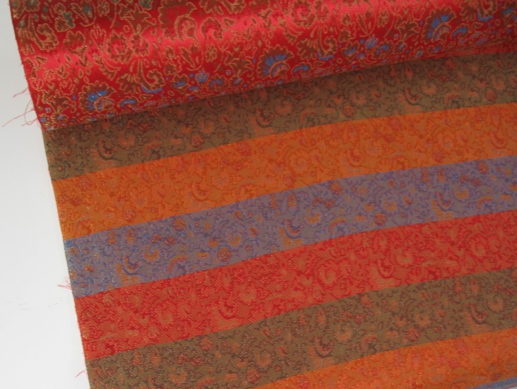 Chinees bloemen patroon rood