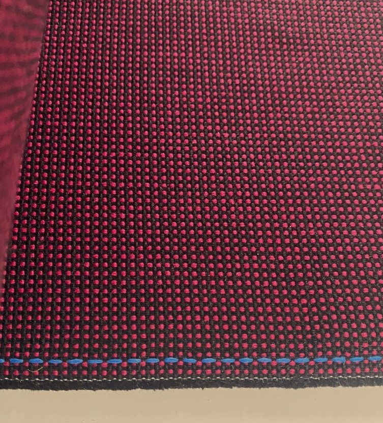 Kvadrat Pro fuchsia roze zwart geblokt