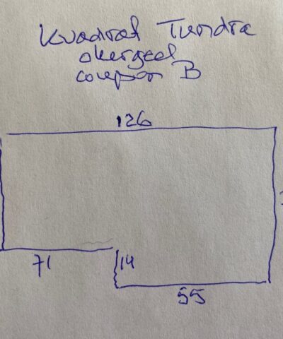 Kvadrat Tundra okergeel