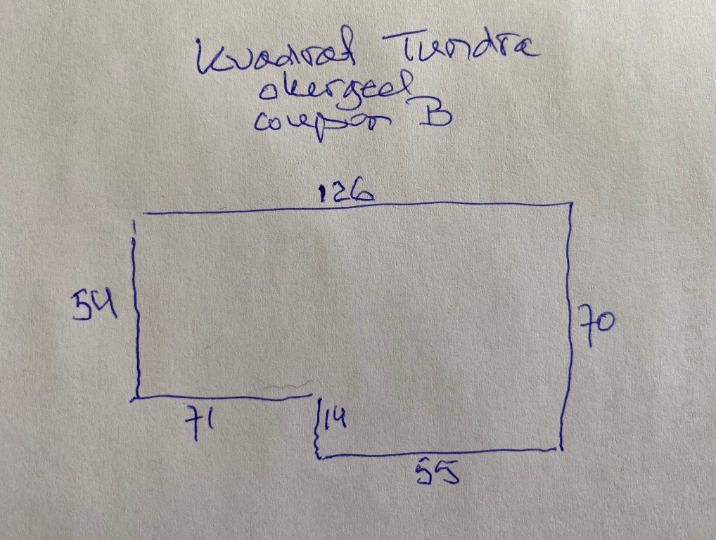 Kvadrat Tundra okergeel