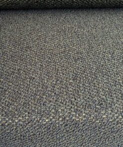 Meubelstof lilablauw grijs boucle S
