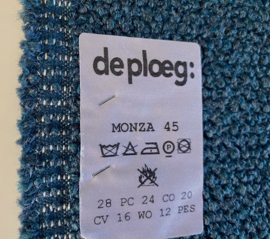 De Ploeg Monza 45 blauw gemêleerd