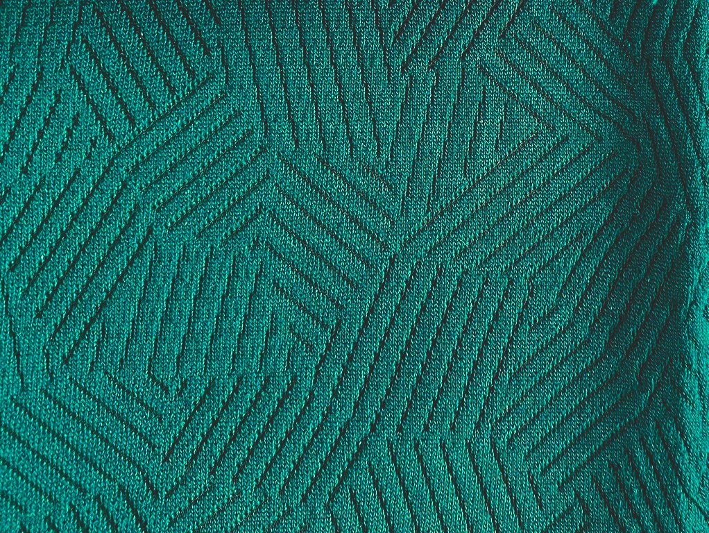 Kvadrat Febrik Razzle Dazzle 876 turquoisegroen