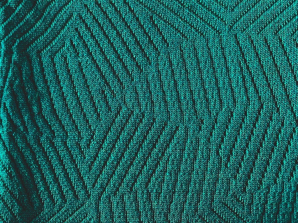 Kvadrat Febrik Razzle Dazzle 876 turquoisegroen