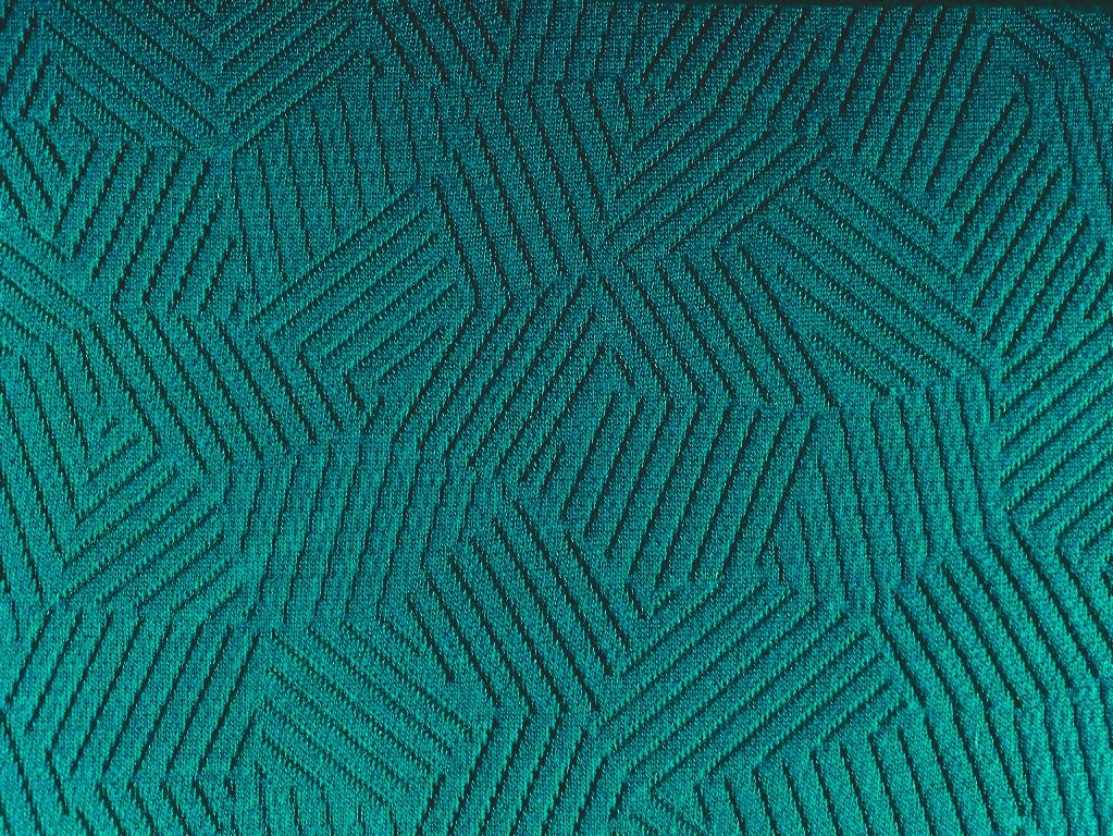 Kvadrat Febrik Razzle Dazzle 876 turquoisegroen