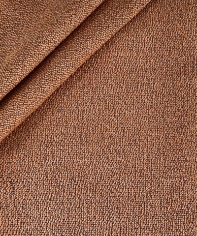 Meubelstof boucle rozeoranje lichtbruin S