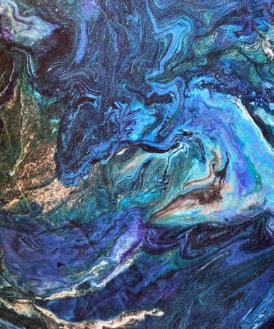 JAB Anstoetz Outerspace 50 blauw groen