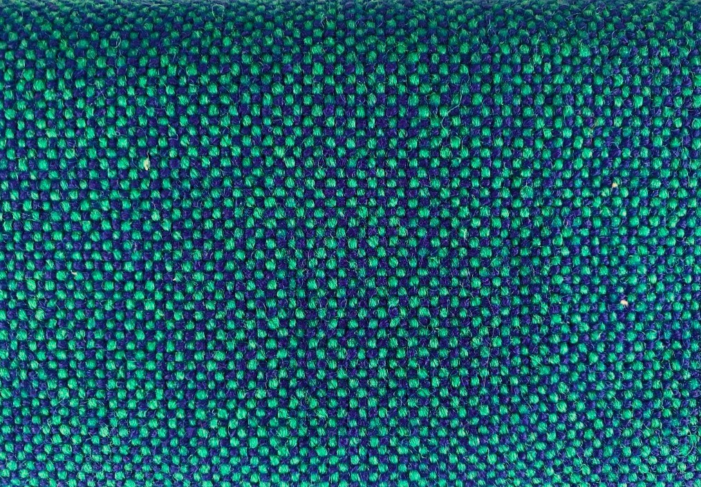 Kvadrat Hallingdal 65 883 groen koningsblauw