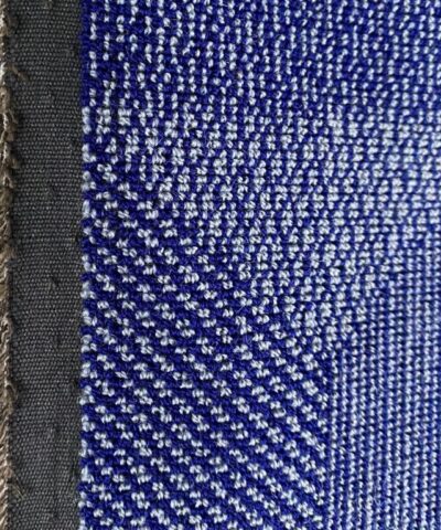 Kvadrat Crystal Field 753 blauw grijs patroon