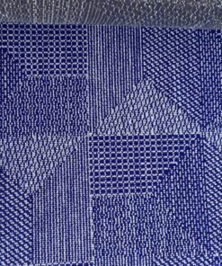 Kvadrat Crystal Field 753 blauw grijs patroon