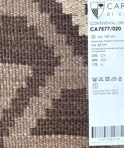 Chivasso JAB-Anstoetz Continental Drift 020 bruin beige creme patroon