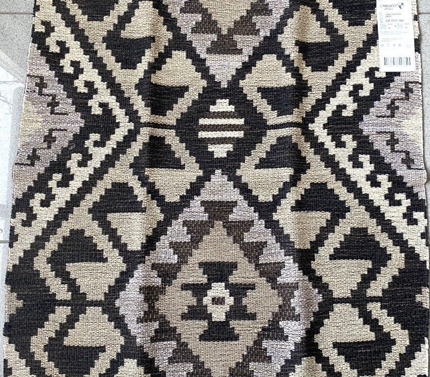 Carlucci JAB-Anstoetz Continental Drift 091 bruin beige zwart patroon