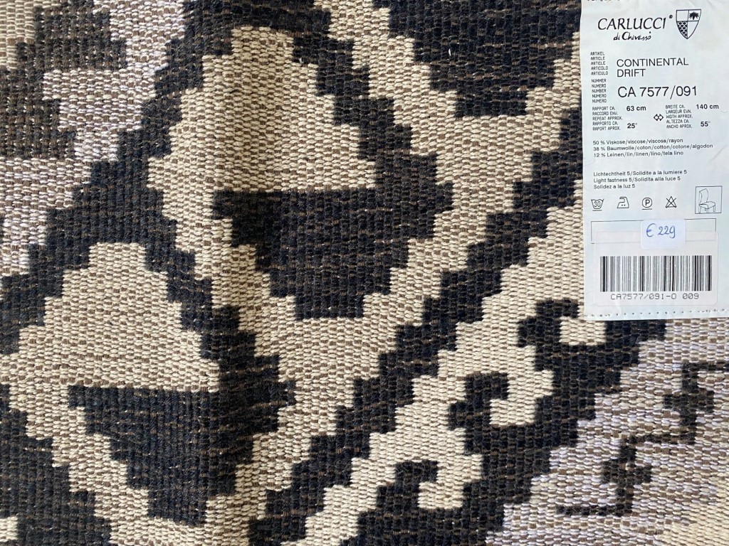 Carlucci JAB-Anstoetz Continental Drift 091 bruin beige zwart patroon