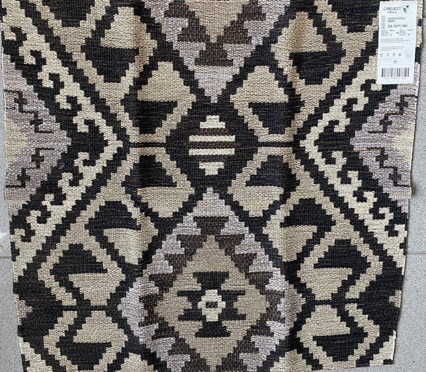 Carlucci JAB-Anstoetz Continental Drift 091 bruin beige zwart patroon