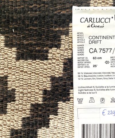 Carlucci JAB-Anstoetz Continental Drift 091 bruin beige zwart patroon