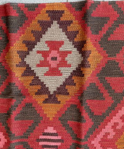 Carlucci JAB-Anstoetz Continental Drift oranje roze groen patroon