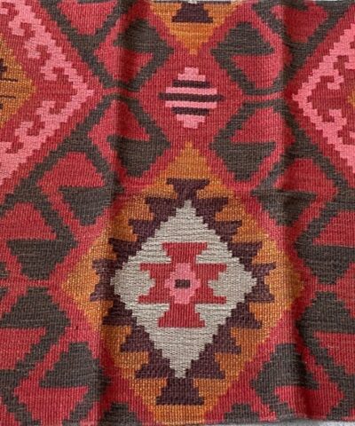 Carlucci JAB-Anstoetz Continental Drift oranje roze groen patroon