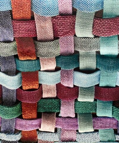 Treccia 015 3D patroon diverse kleuren