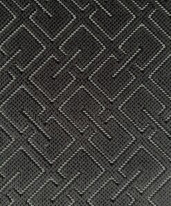 Kvadrat Sahco Grid 0010 grijs roomwit geometrisch patroon