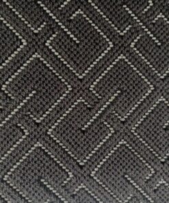 Kvadrat Sahco Grid 0010 grijs roomwit geometrisch patroon