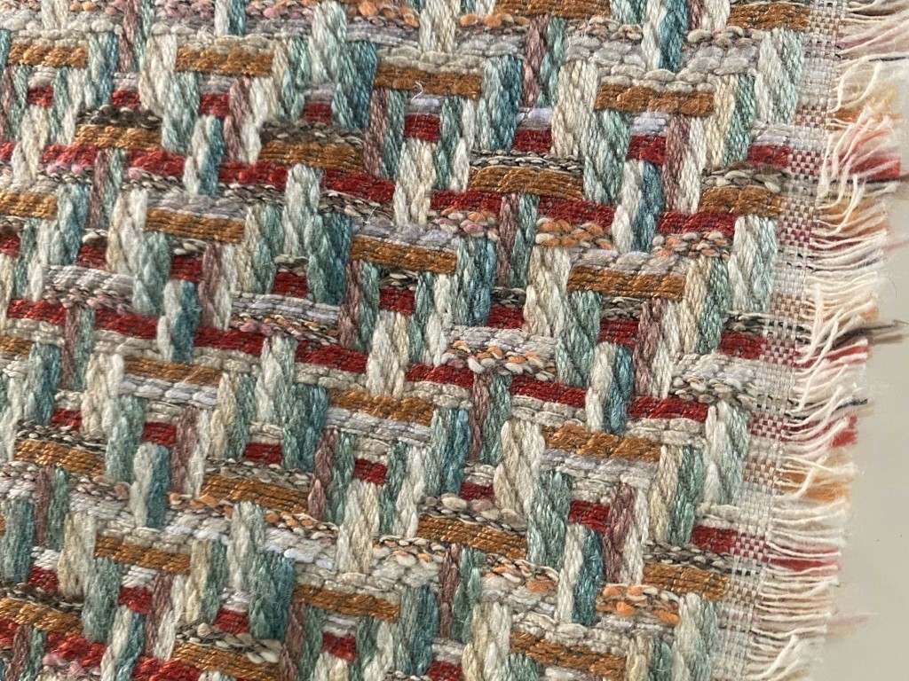 Colefax and Fowler Beal Multi groen, oranje, creme