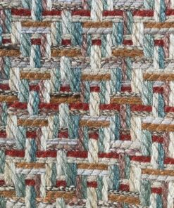 Colefax and Fowler Beal Multi groen, oranje, creme