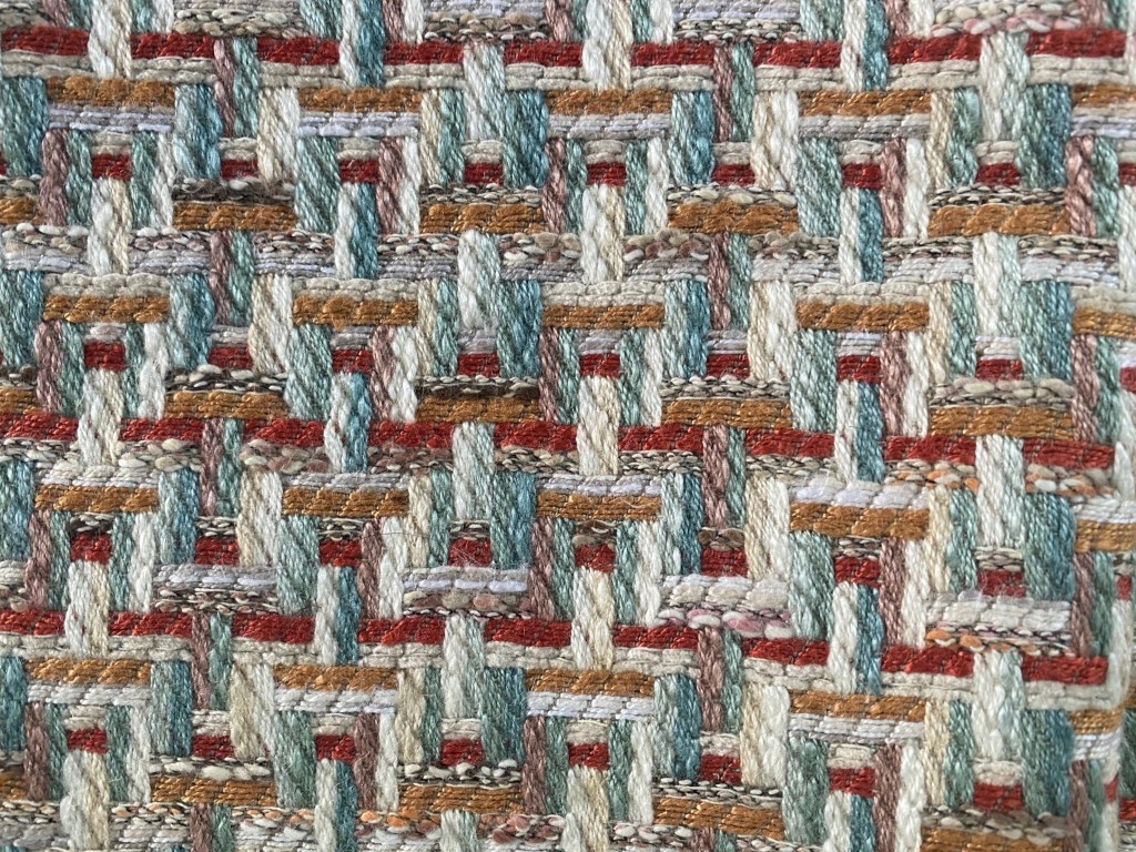 Colefax and Fowler Beal Multi groen, oranje, creme