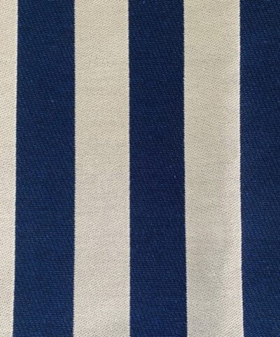 Burton Home Decor Indigo blauw roomwit strepen