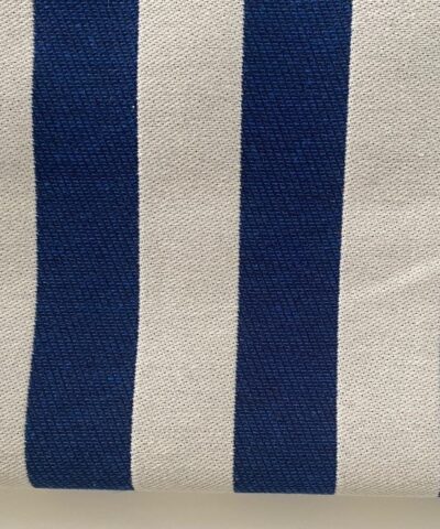 Burton Home Decor Indigo blauw roomwit strepen