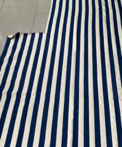 Burton Home Decor Indigo blauw roomwit strepen coupon A