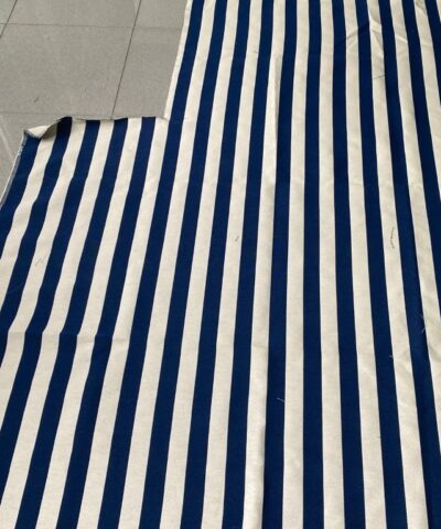 Burton Home Decor Indigo blauw roomwit strepen coupon A