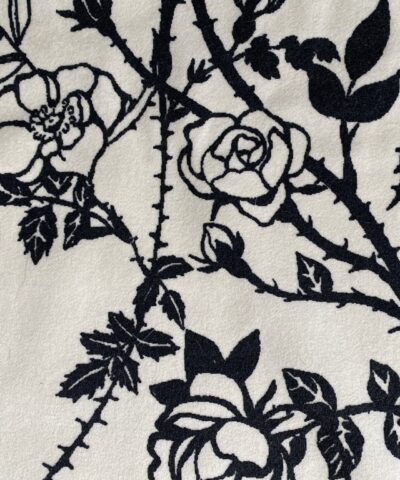 Prince Tord Boontje Kvadrat Divina Melange creme zwart