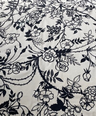 Prince Tord Boontje Kvadrat Divina Melange creme zwart