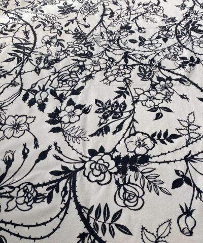 Prince Tord Boontje Kvadrat Divina Melange creme zwart