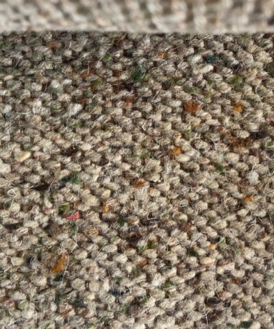 Belcanto retro tweed beige bruin grijs groen camel