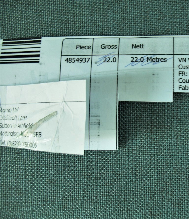 Romo Cambay Teal blauwgroen