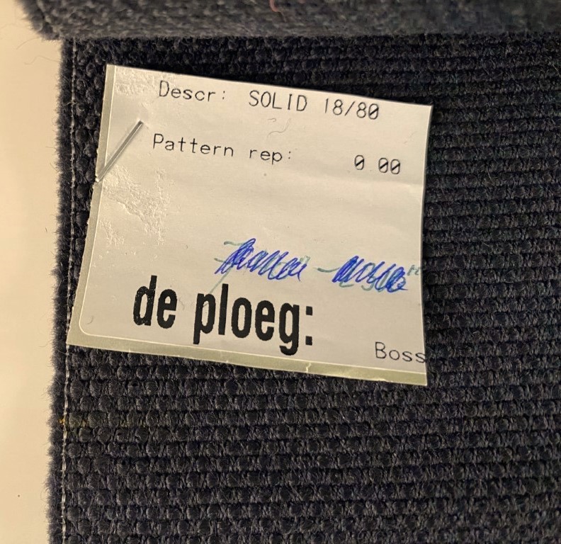 De Ploeg Solid 18/80 donker grijs zwart
