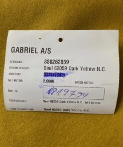 Gabriel Soul 62059 Dark Yellow okergeel