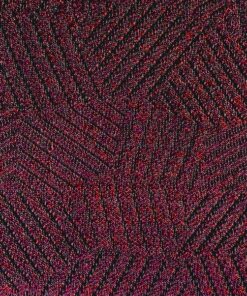 Kvadrat Febrik Razzle Dazzle 0696 Wine, aubergine, black
