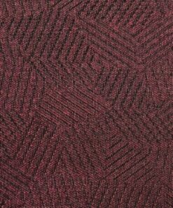 Kvadrat Febrik Razzle Dazzle 0696 Wine aubergine zwart