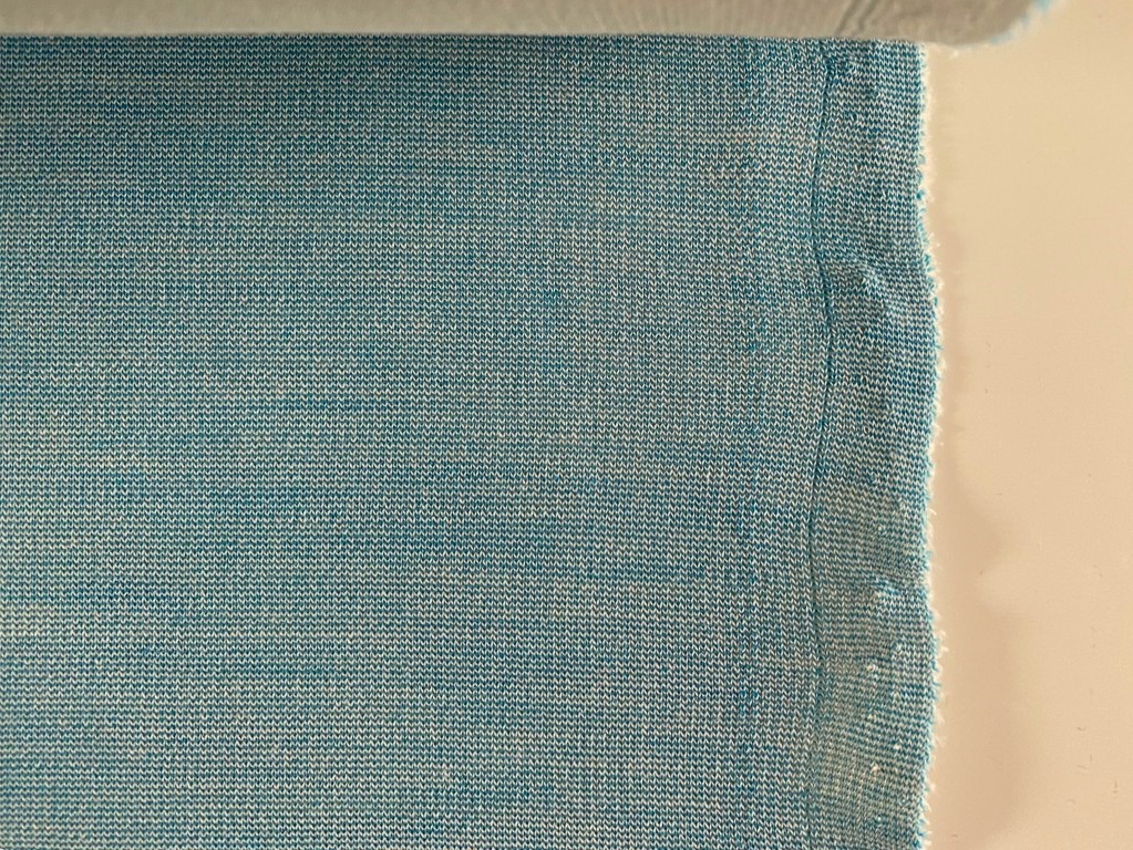 Kvadrat Febrik Uniform Melange Ice lichtblauw creme