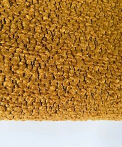 Bouclé upholstery fabric orange yellow