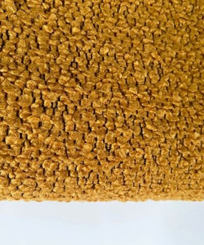 meubelstof bouclé oranje geel